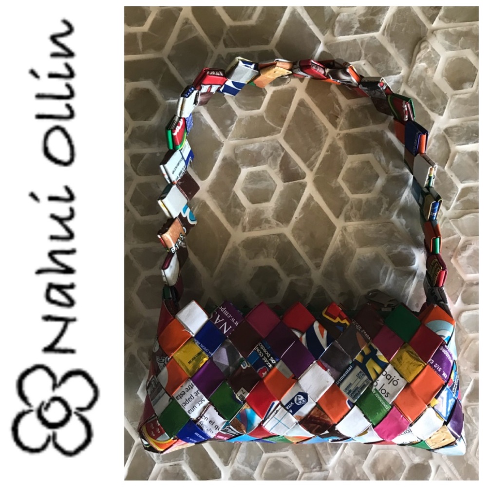 Nahui Ollin wrapper arm candy bag